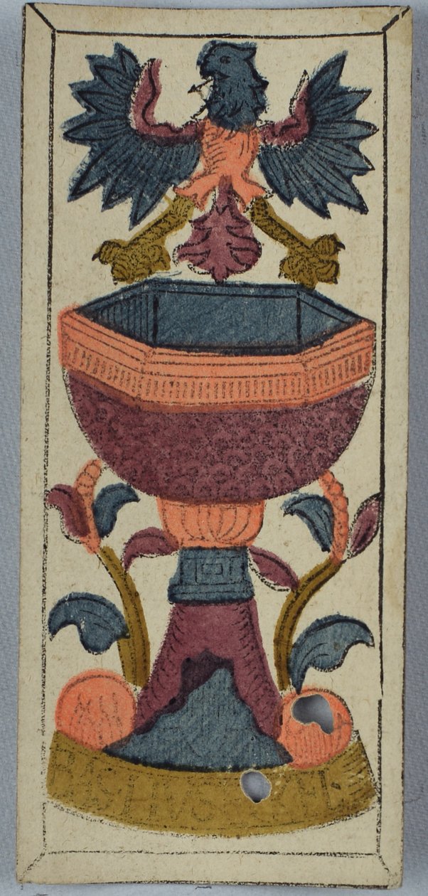 Carte à jouer italienne, 17ème siècle - Italian School