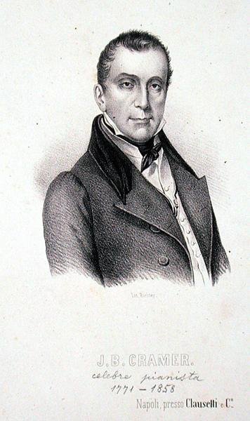 Johann Baptist Cramer (1771-1858) gravé par Richter - Italian School