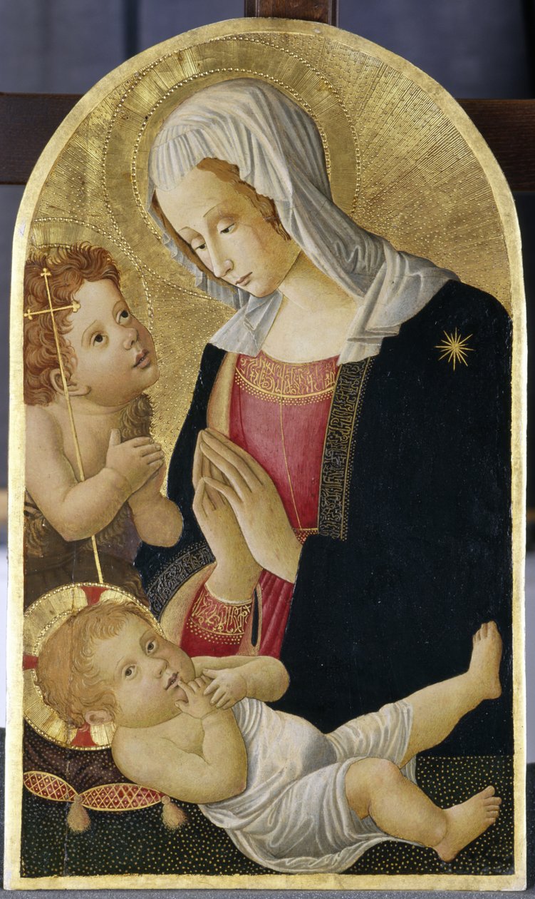 Madone et Enfant avec Jean-Baptiste, c.1460 - Italian School