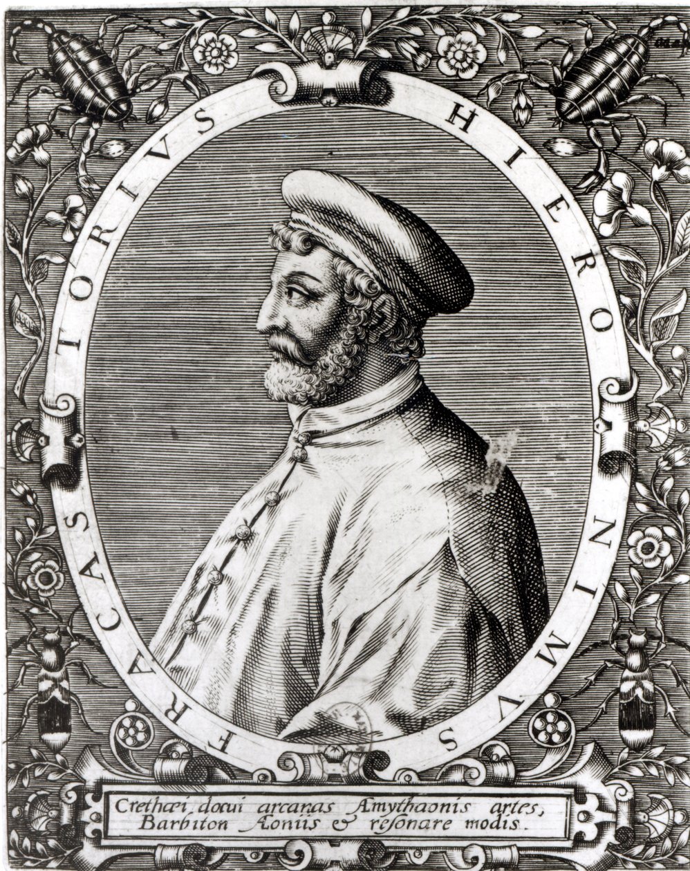 Portrait médaillon de Girolamo Fracastoro (1483-1553) - Italian School
