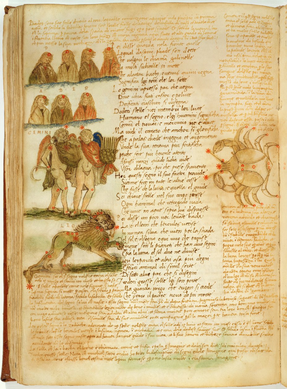 Gémeaux, Lion et Cancer, du 