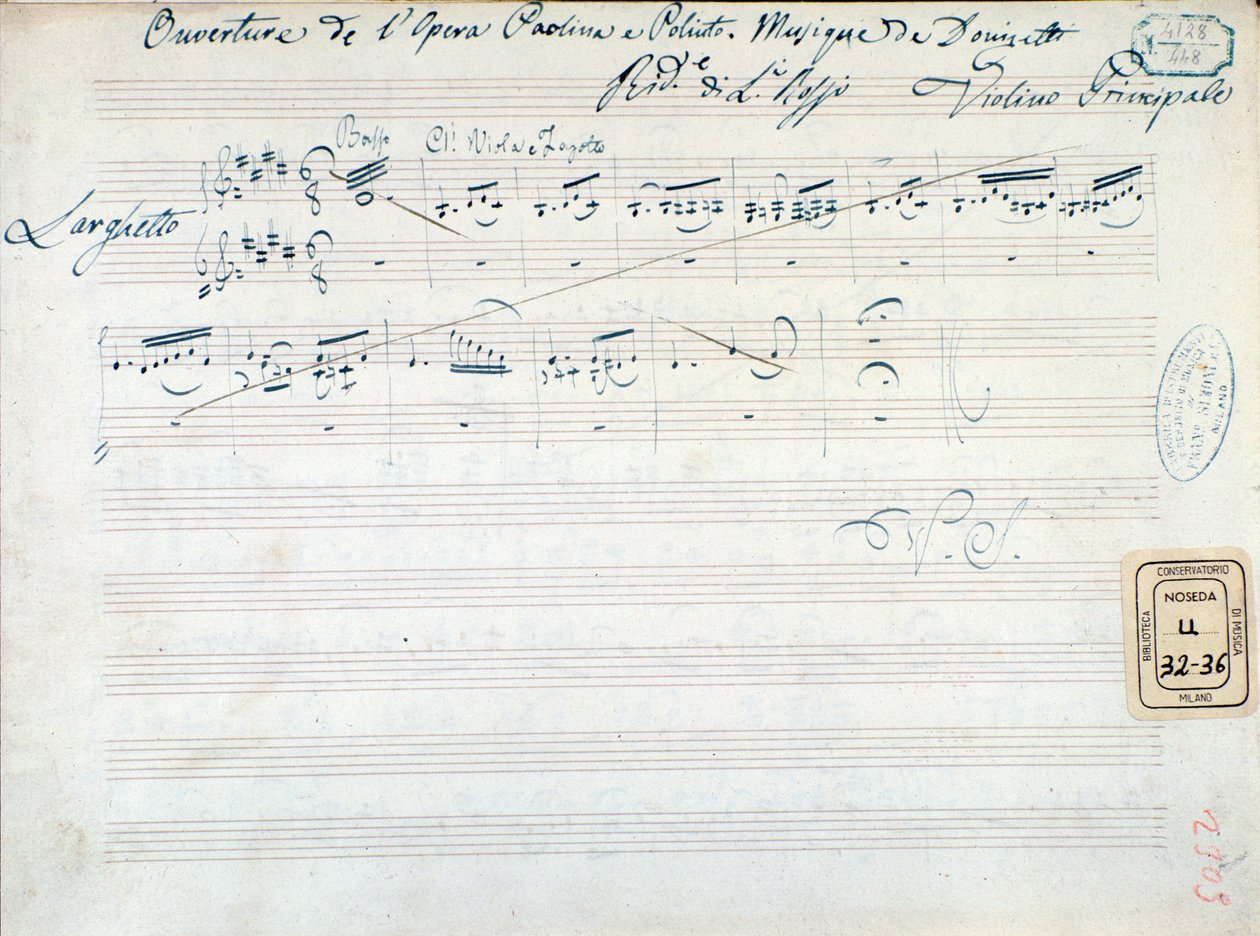 Partition musicale pour 