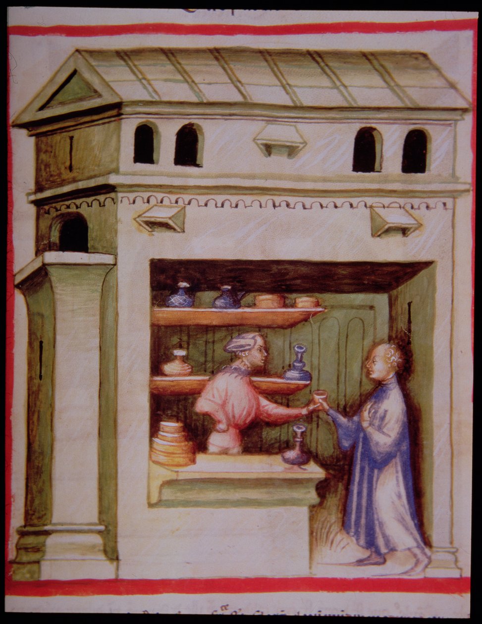 Sirop de vinaigre, de Tacuinum Sanitatis - Italian School