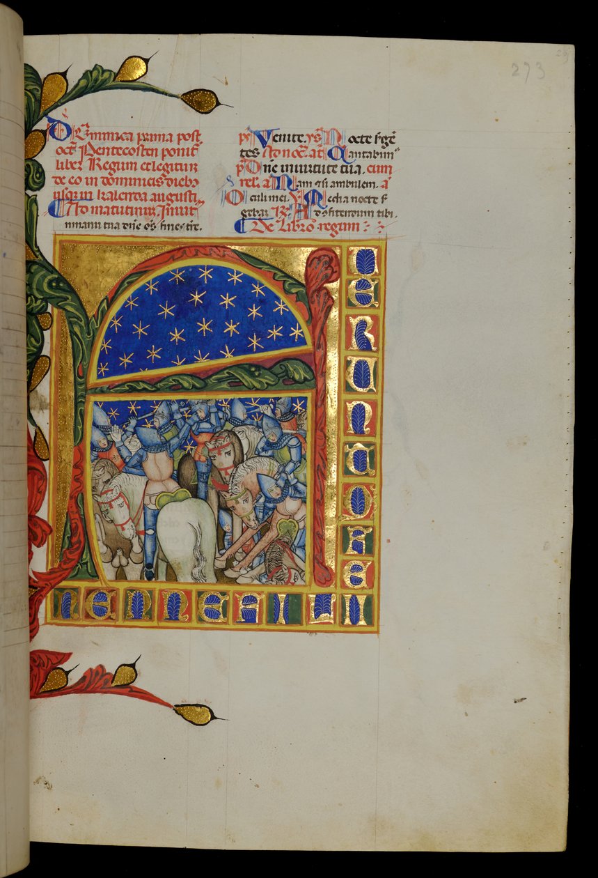 Scène de bataille de l