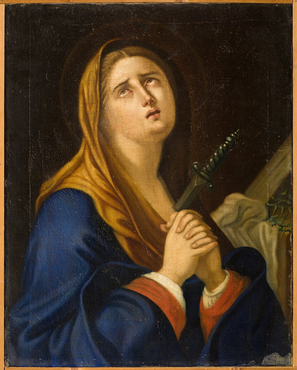 Notre-Dame des Douleurs, première moitié du XVIIIe siècle (huile sur toile) - Italian School