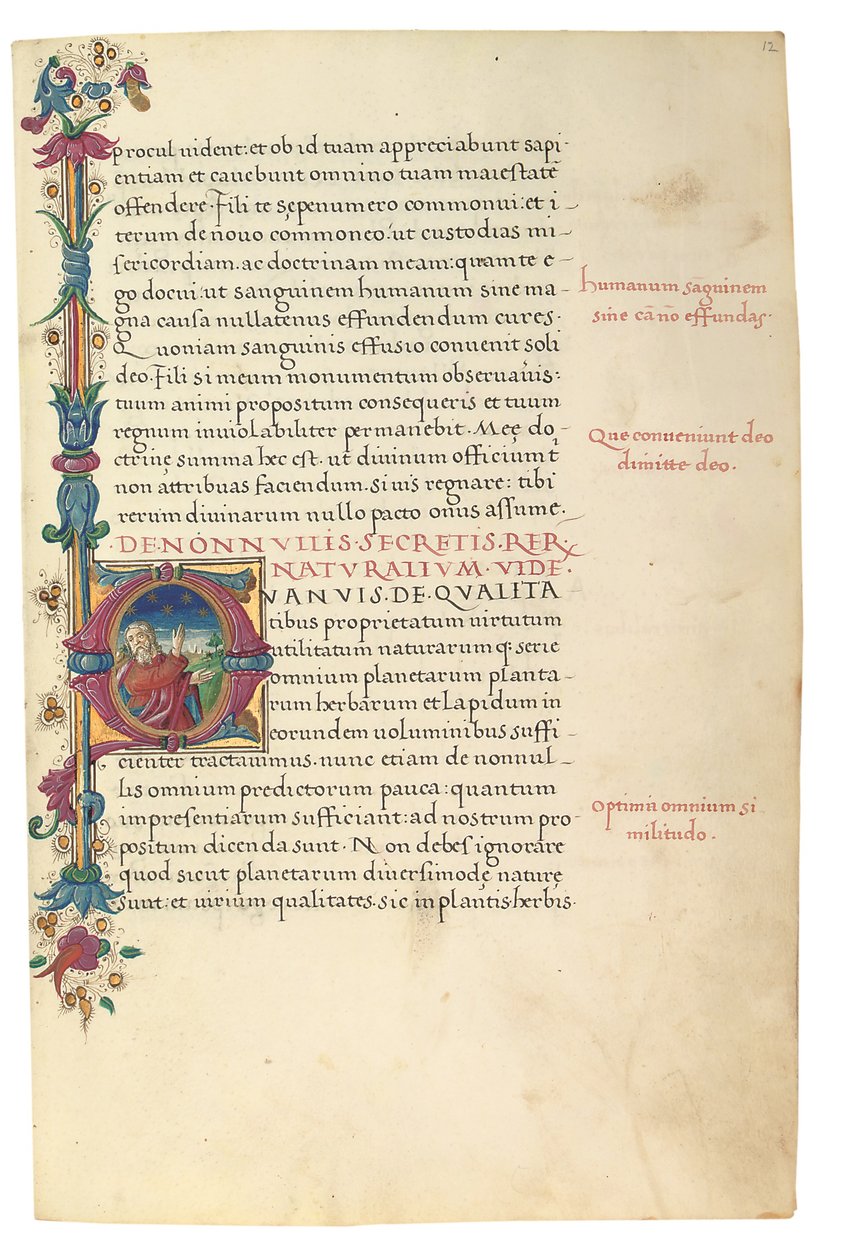 PSEUDO-ARISTOTLE, Secreta secretorum ; 