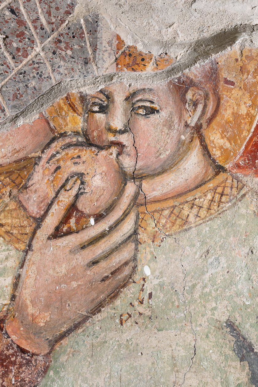 Vierge particulière allaitant l