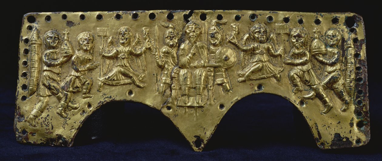 Plaque du casque d