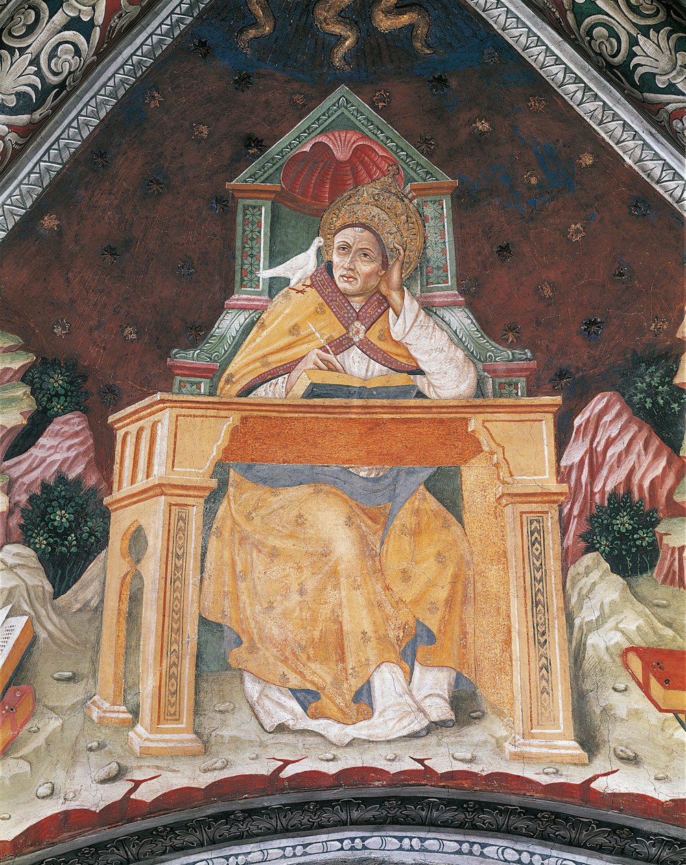 Pape Grégoire I, dans la Chapelle de Sainte Marguerite d