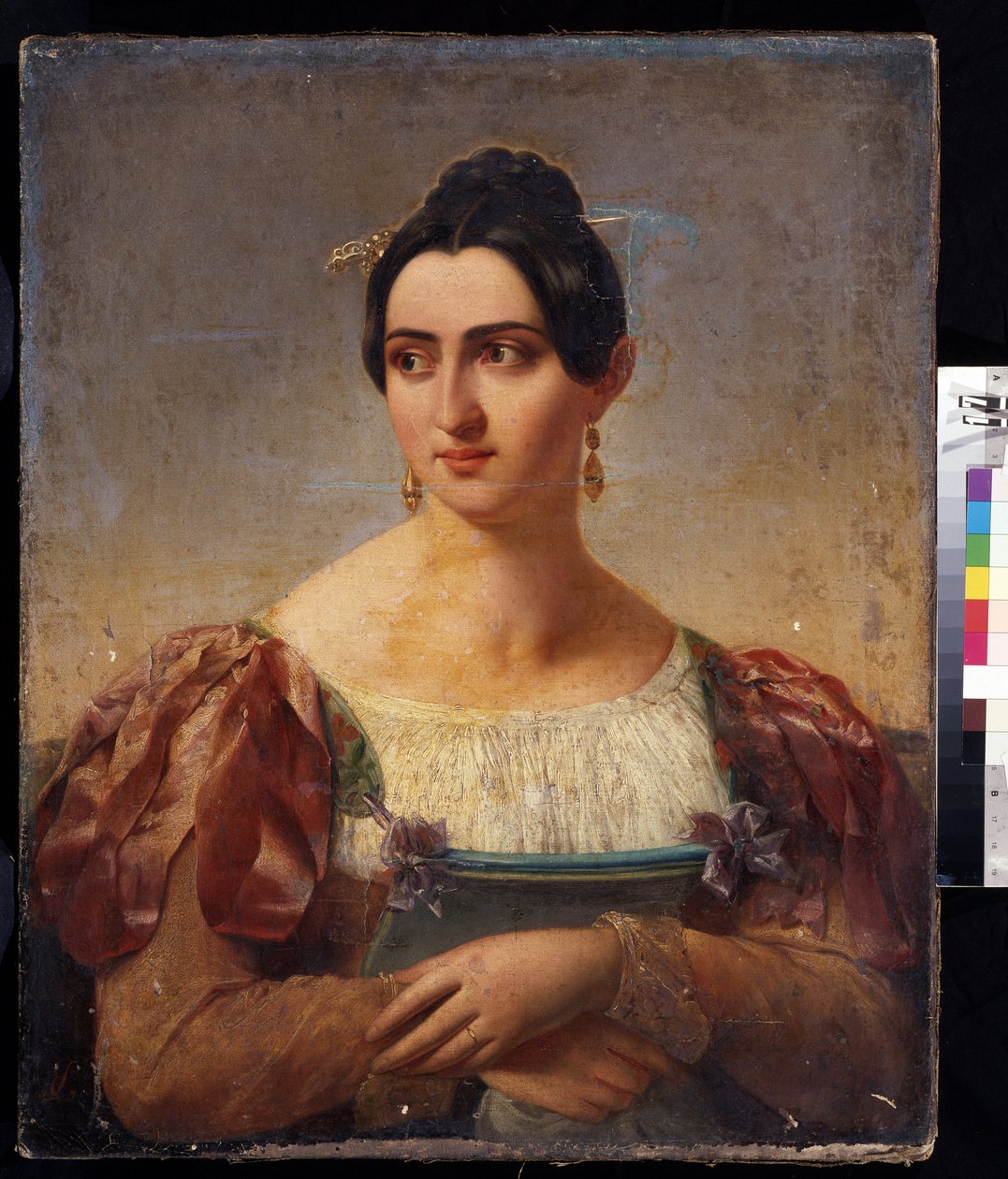 Portrait de femme - Italian School