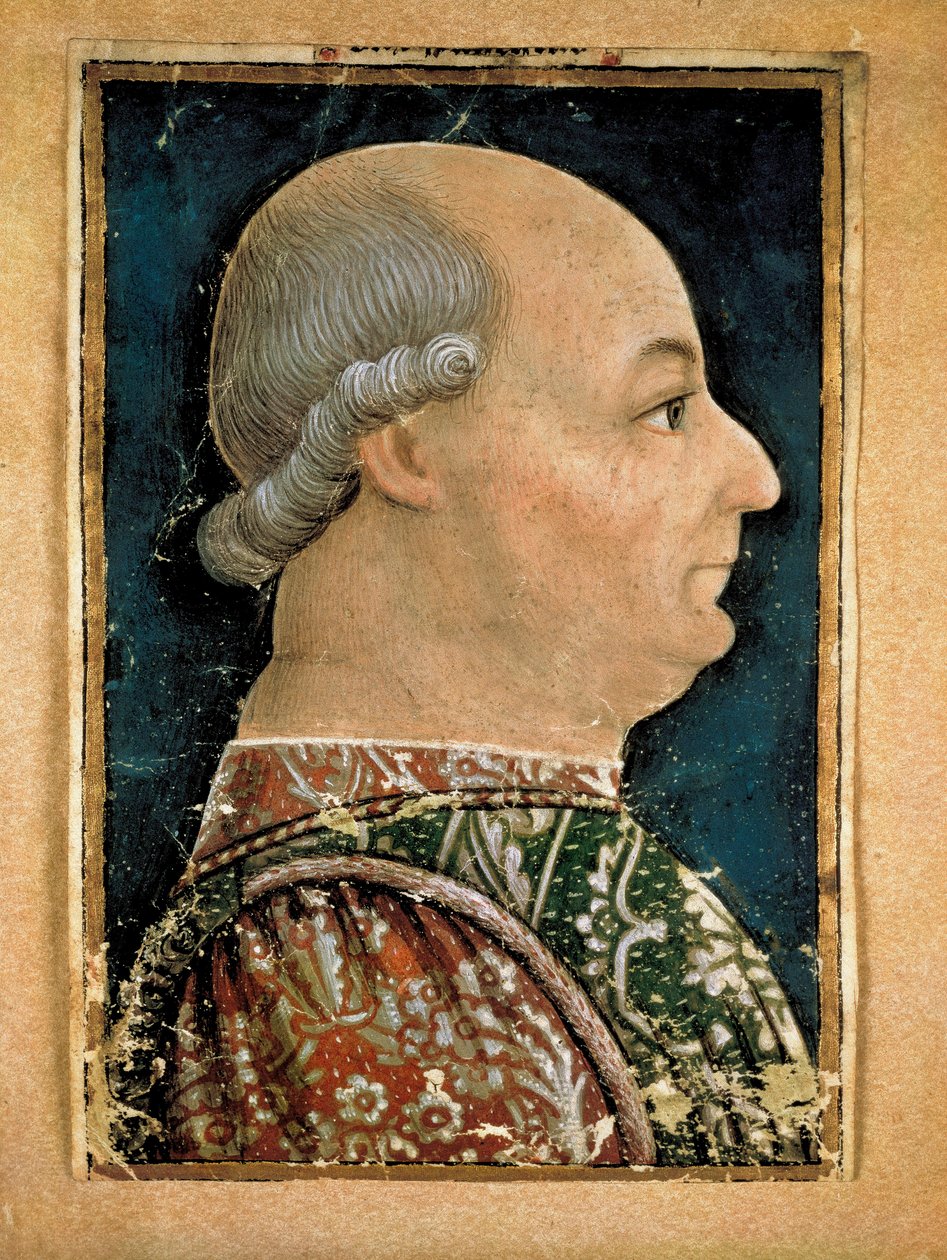 Portrait de Francesco Sforza - Italian School
