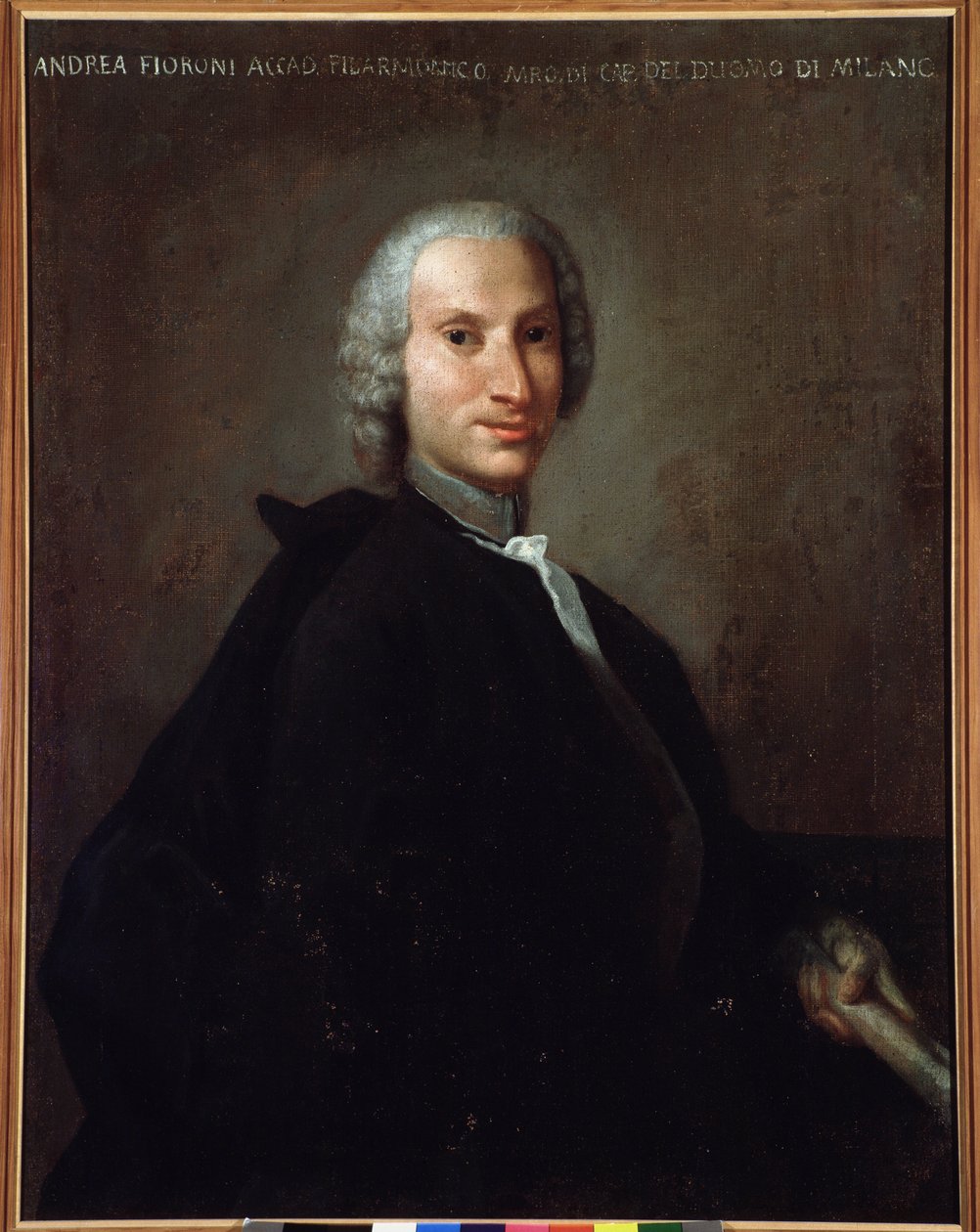 Portrait de Gianandrea Fioroni (1716-1778) compositeur italien - Italian School