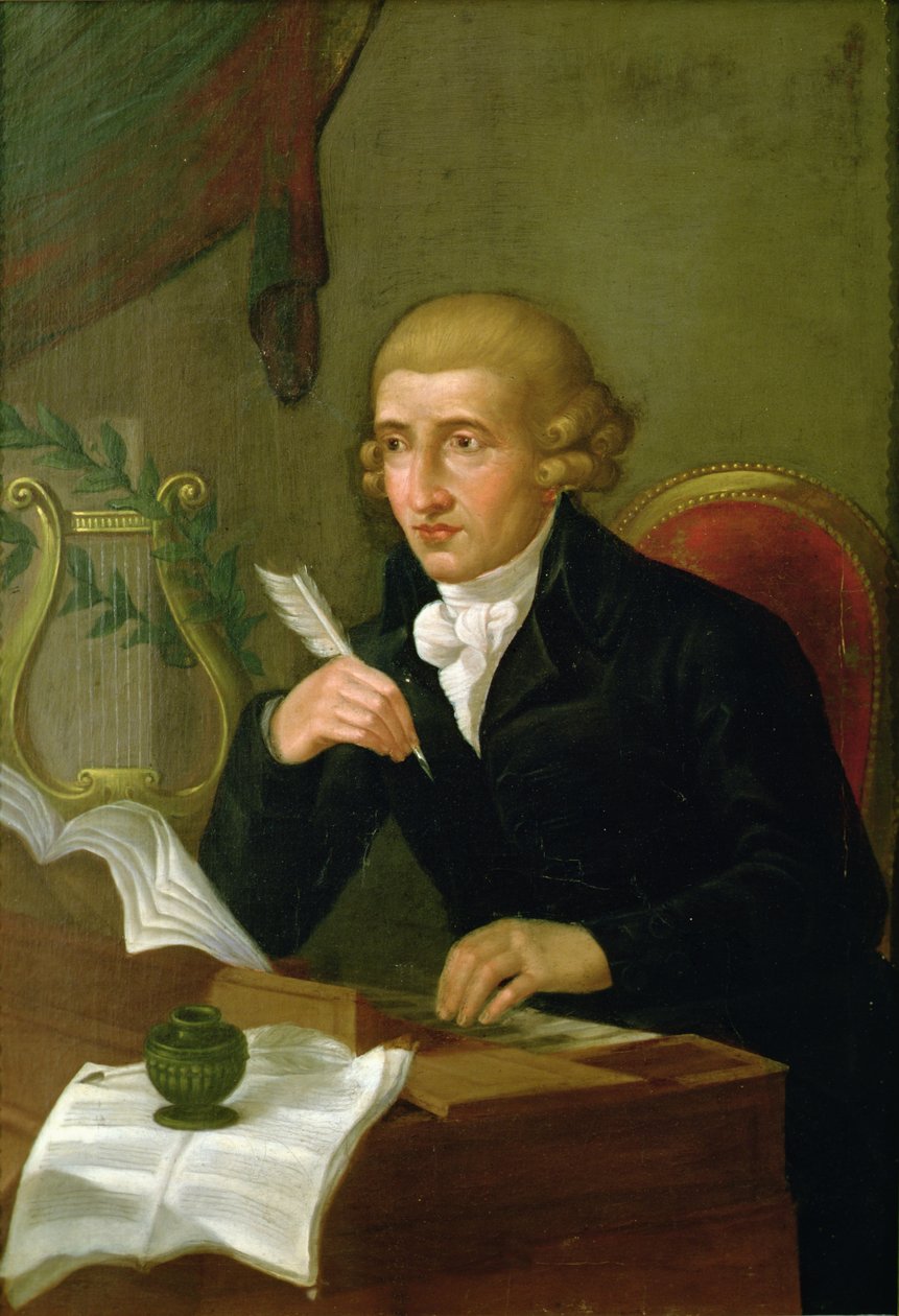 Portrait de Joseph Haydn (1732 - 1809) - Italian School