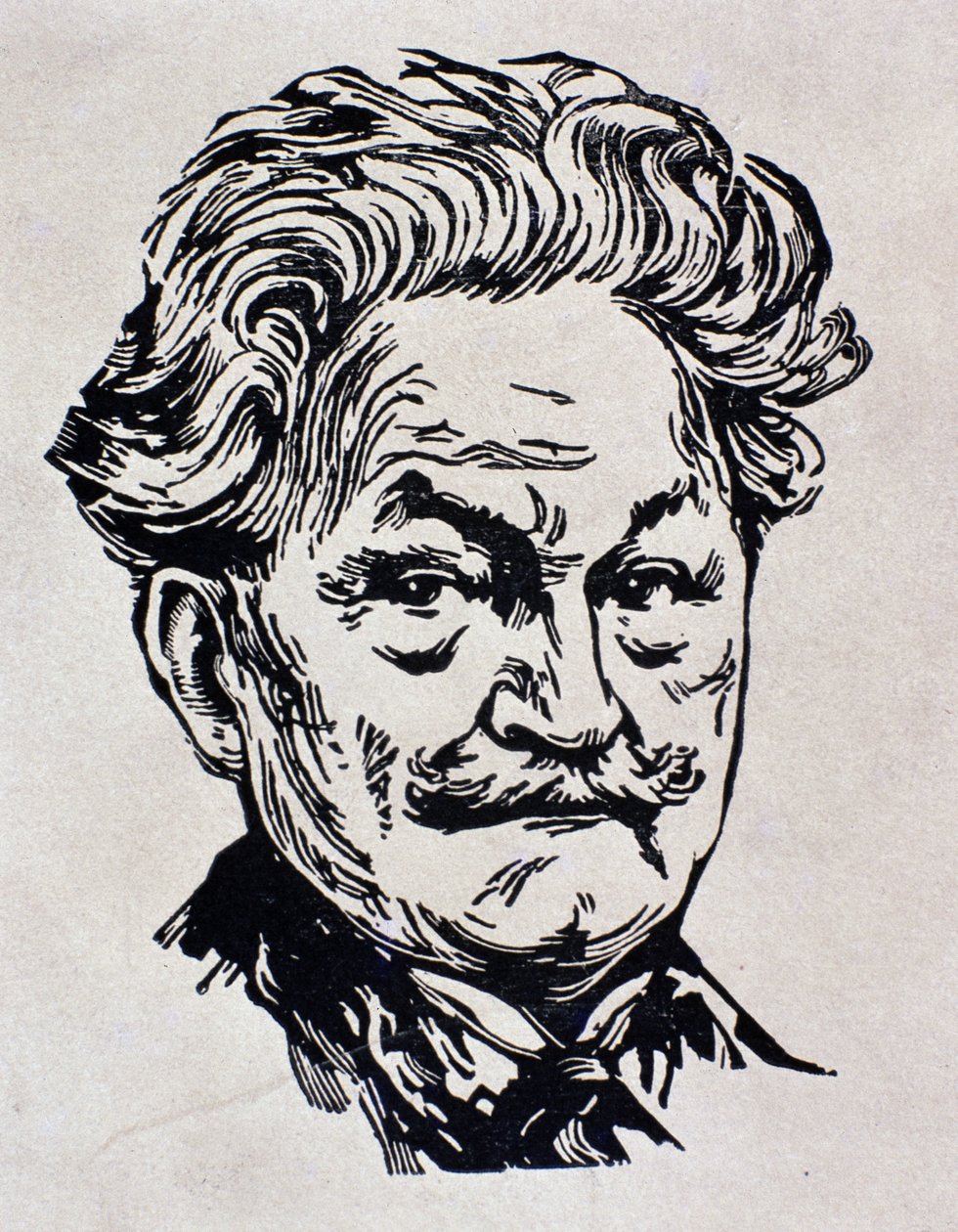 Portrait de Leos Janacek, illustration de son autobiographie 