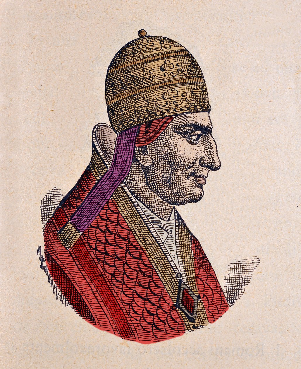 Portrait du pape Grégoire VI - Italian School