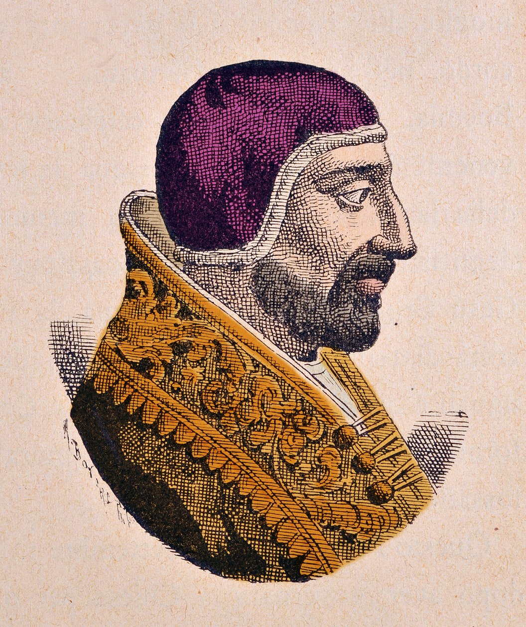 Portrait du Pape Innocent VI (1352-1362) - Italian School
