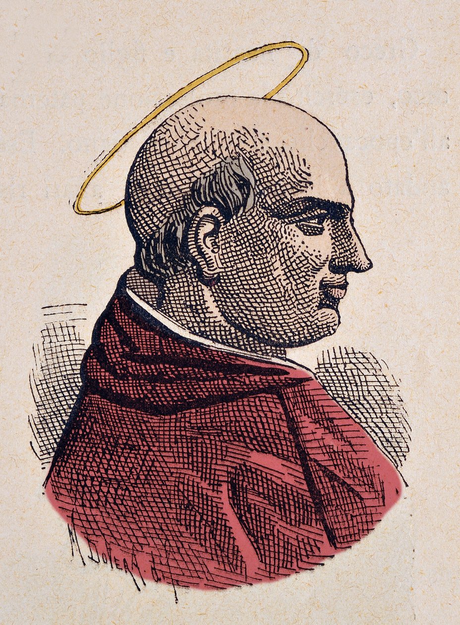 Portrait du Pape Marcel Ier (Marcellus ou Marcello I) (308-309) - Italian School