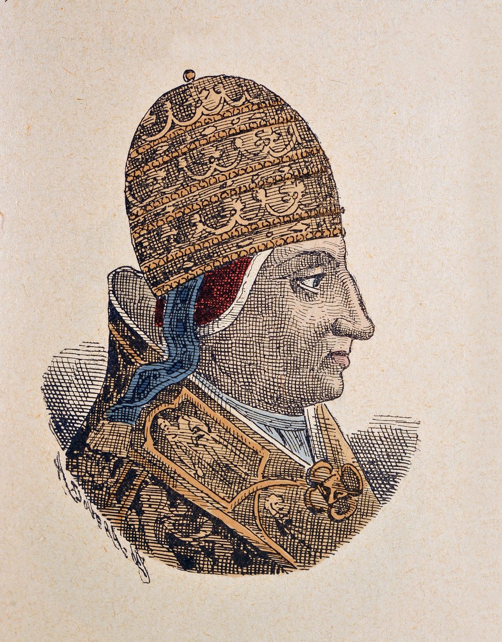 Portrait du Pape Nicolas V (1447-1455) - Italian School