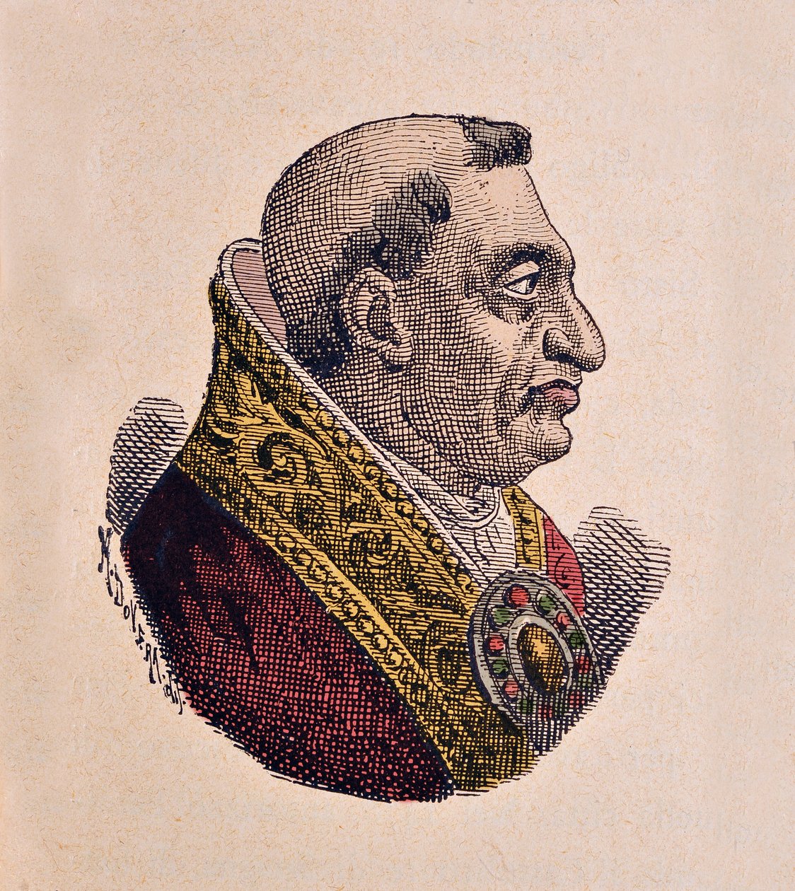 Portrait du Pape Paul II (1464-1471) - Italian School