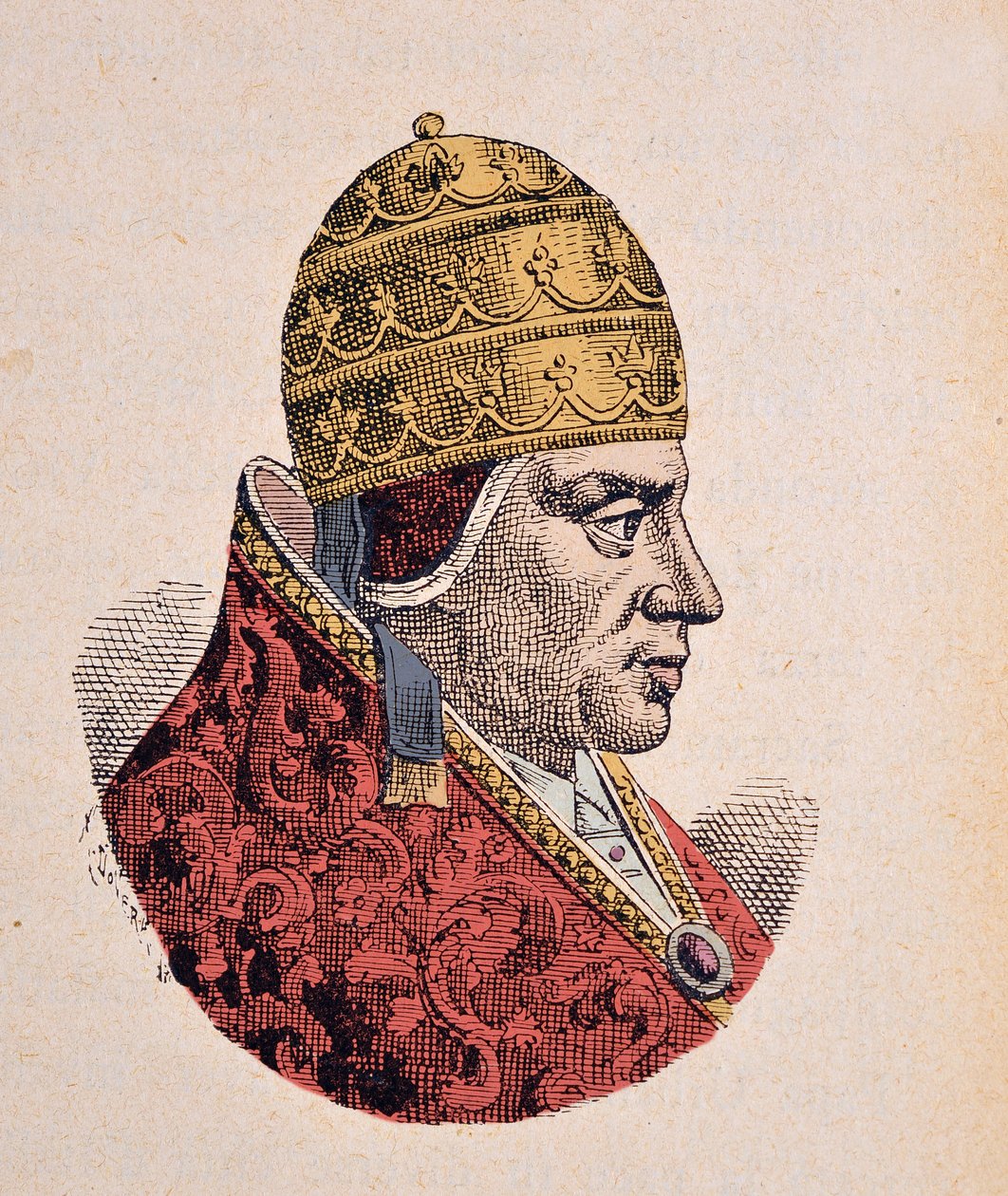 Portrait du Pape Urbain VI (1378-1389) - Italian School