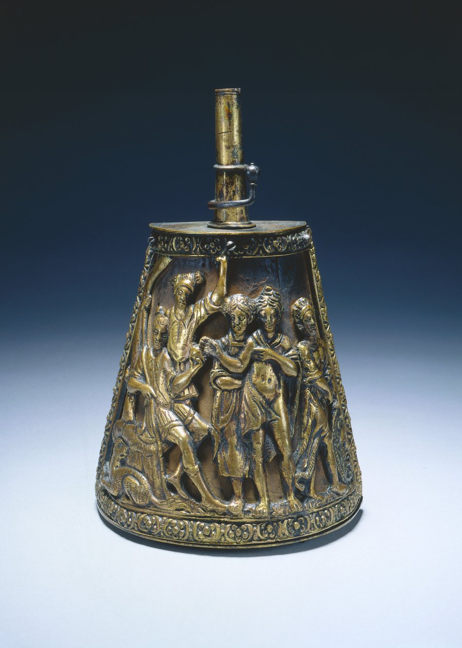 Flasque à poudre, vers 1590 - Italian School