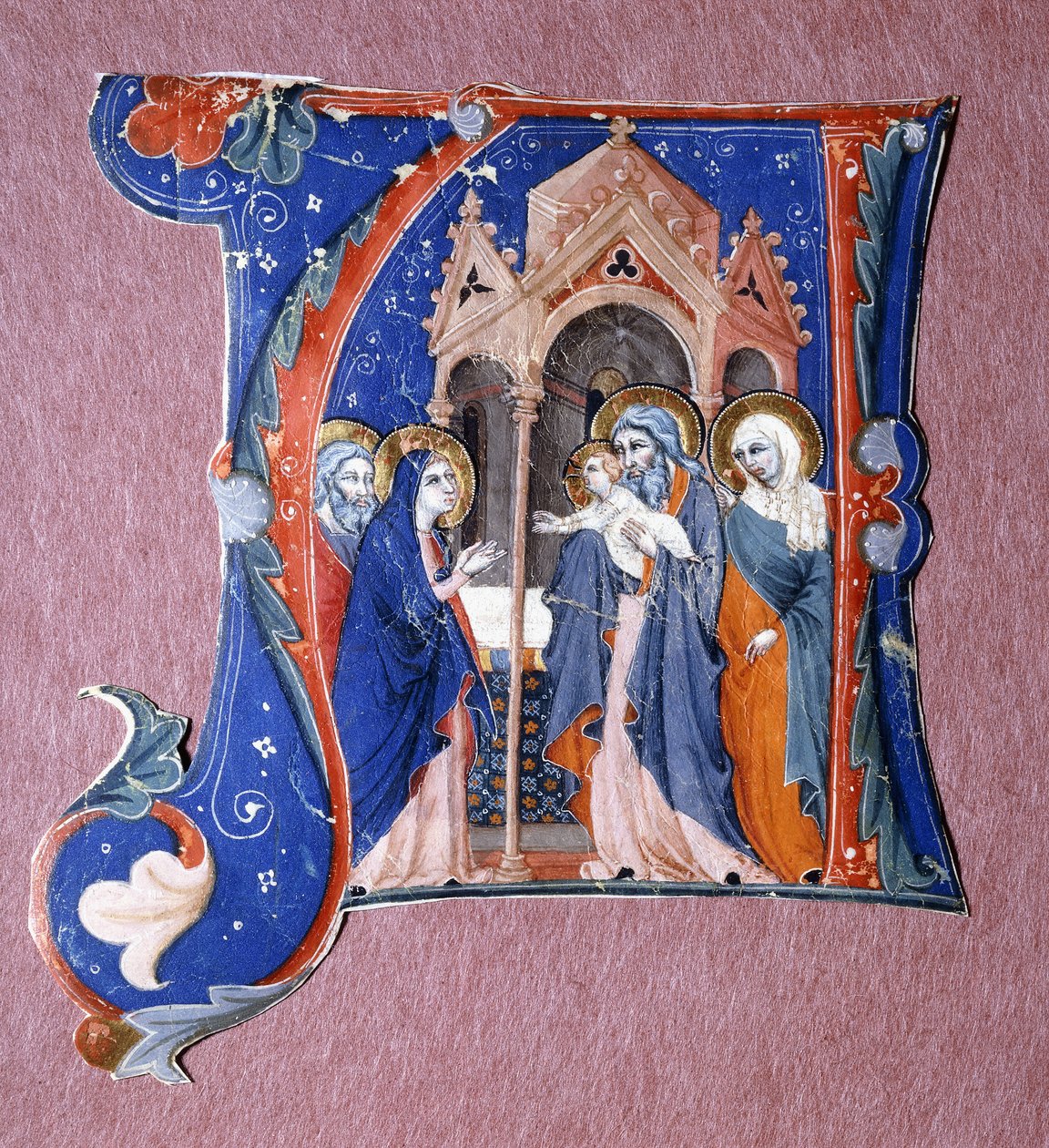 Présentation du Christ au temple, c.1340 - Italian School