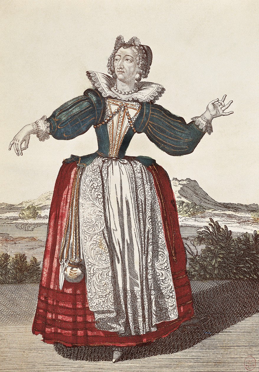 Radegonda, personnage de la Commedia dell