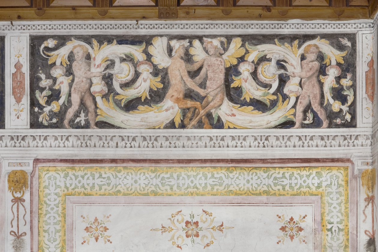 Salle des Amours (détail) - Italian School