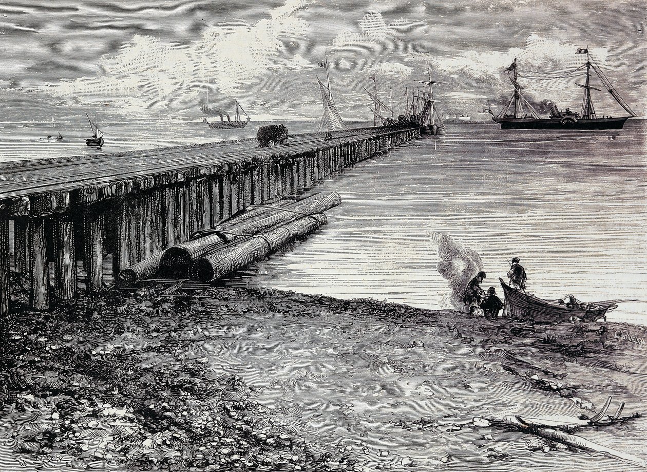 Mine de San Leon, pont d