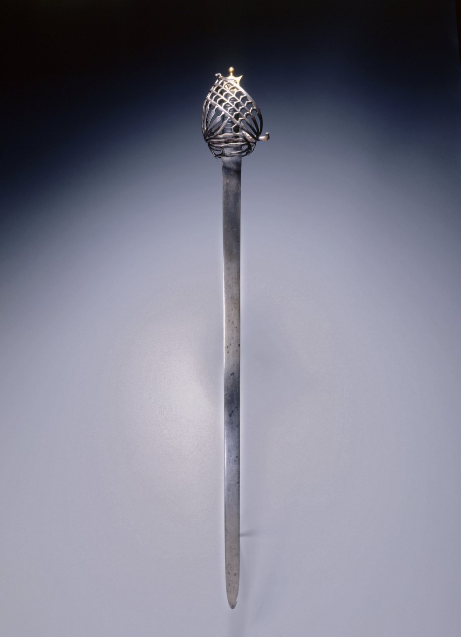 Épée large Schiavona, Venise, début du 18ème siècle - Italian School