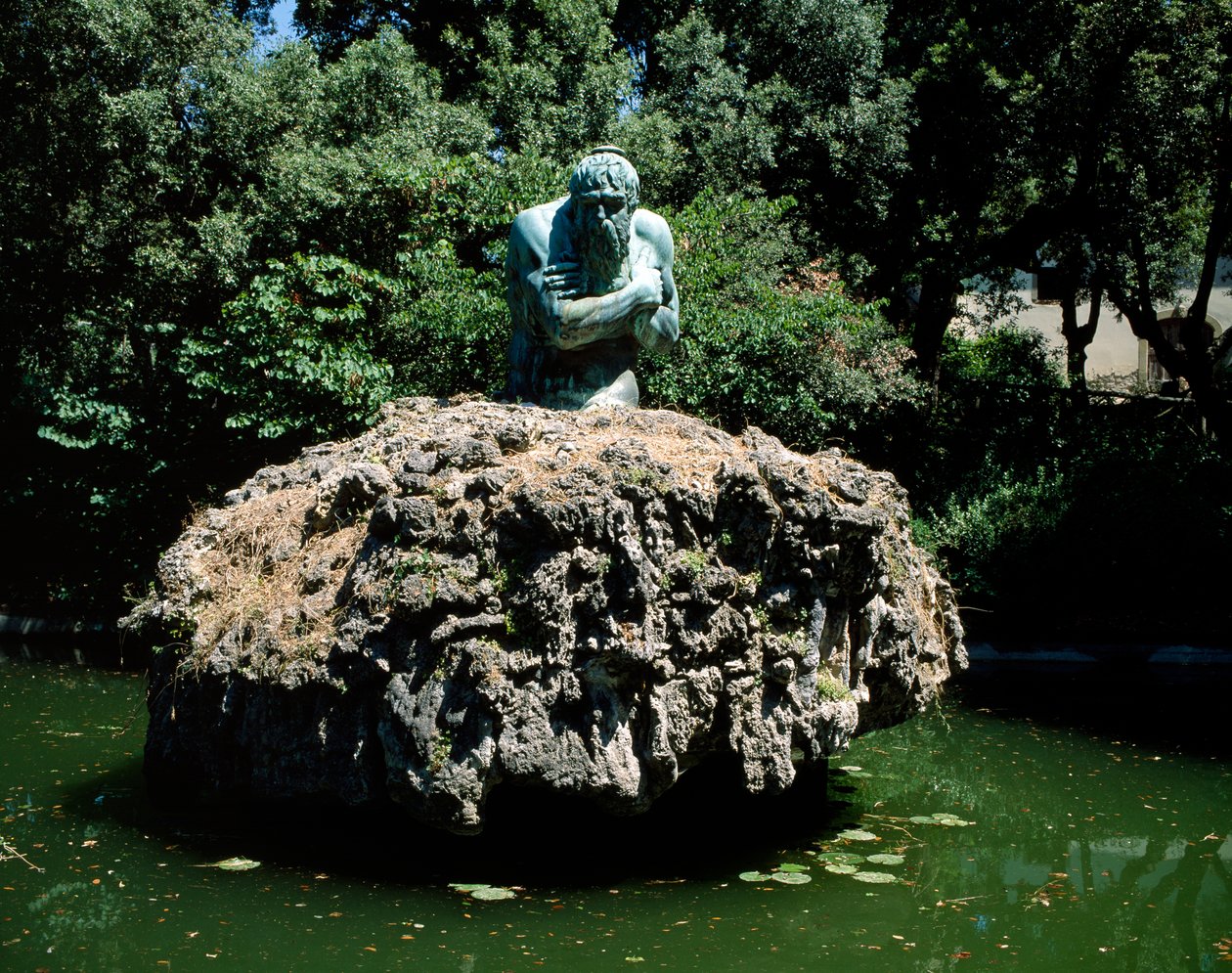 Statue des Apennins, Jardin de la Villa di Castello - Italian School