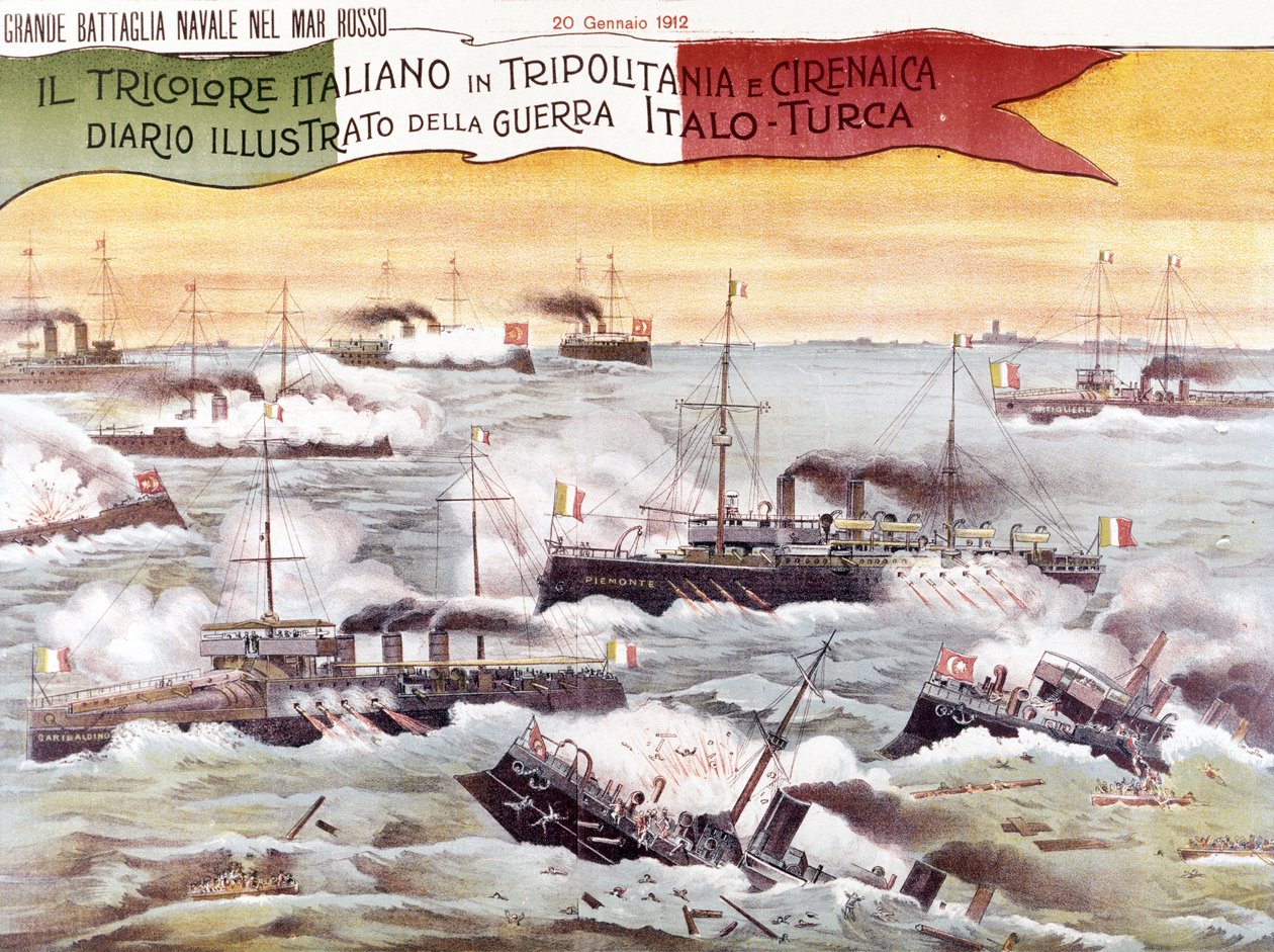 La bataille de Kunfuda Bay - Italian School