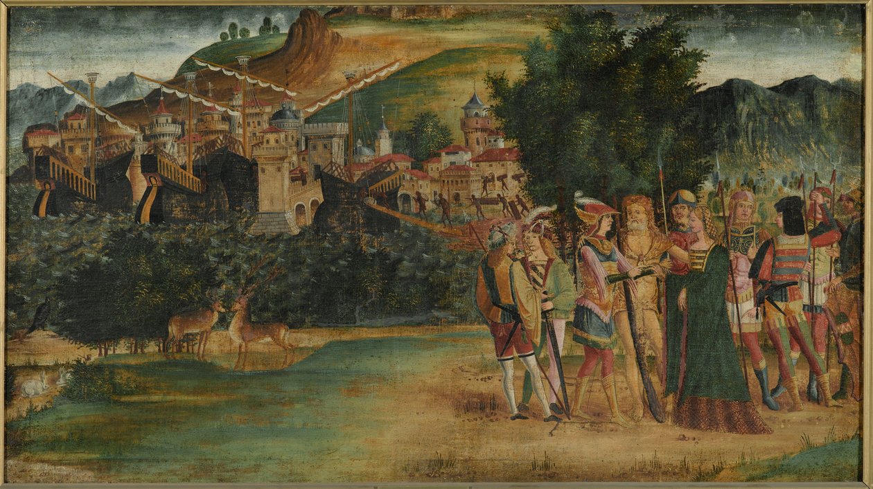 Le Mariage de Jason et Médée, vers 1500 - Italian School