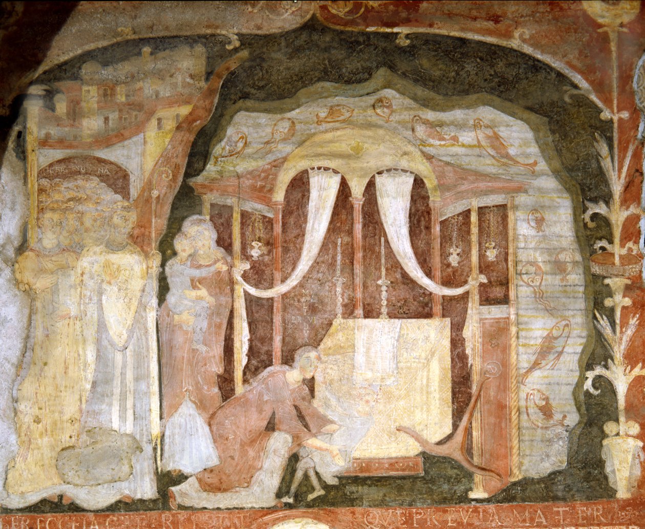 Le Miracle de la Mer Noire ou le Miracle de Saint Clément - Italian School