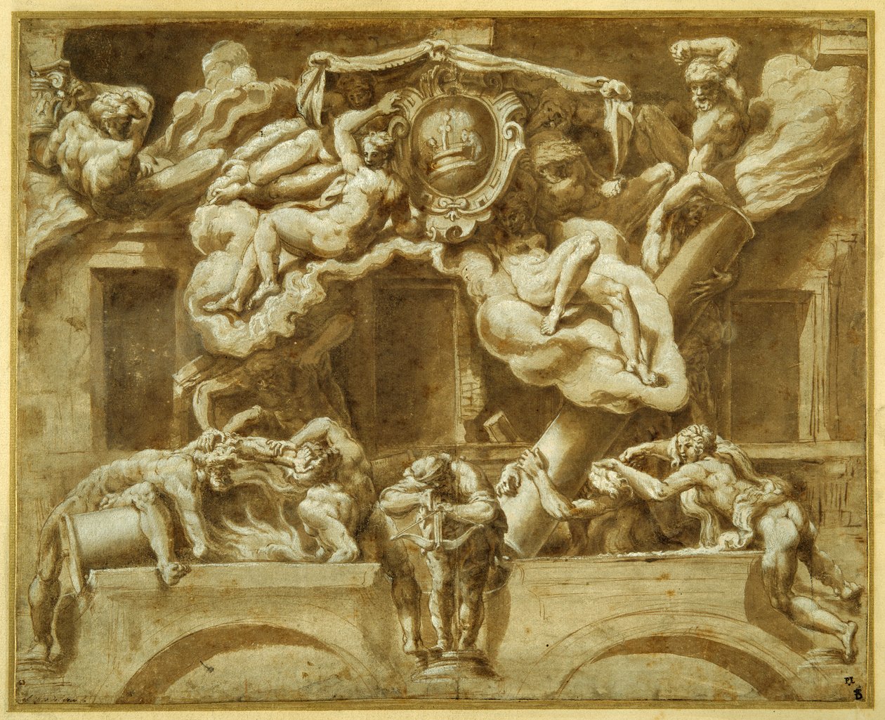 La façade de la Casa Orsi, d
