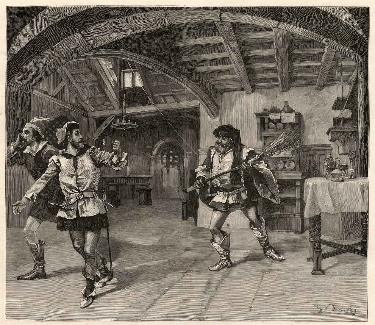 La production de Falstaff de Giuseppe Verdi (Teatro alla Scala) à Milan - Italian School