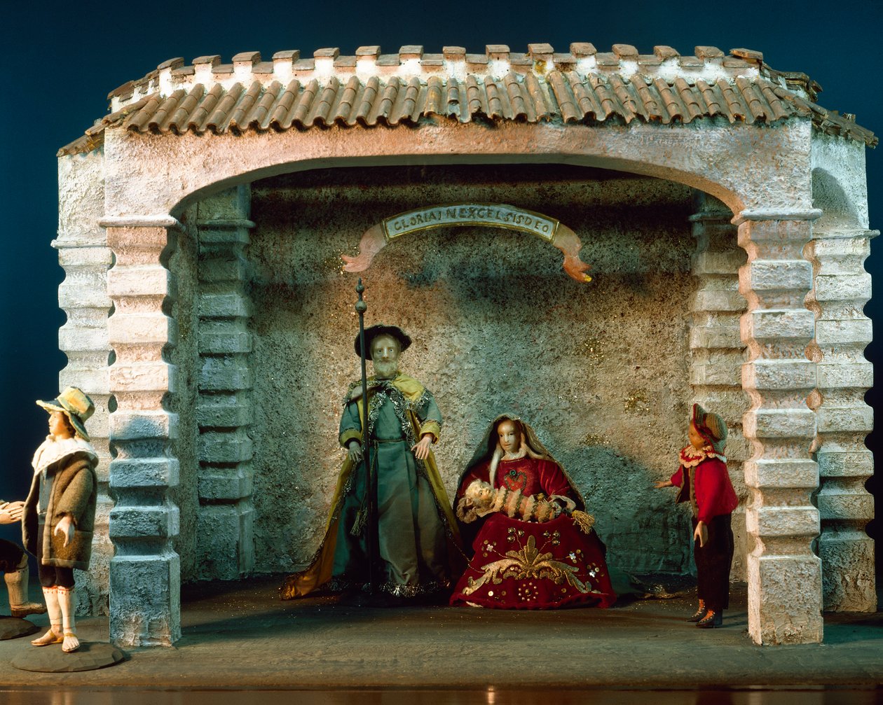 Crèche tyrolienne, vers 1770 - Italian School