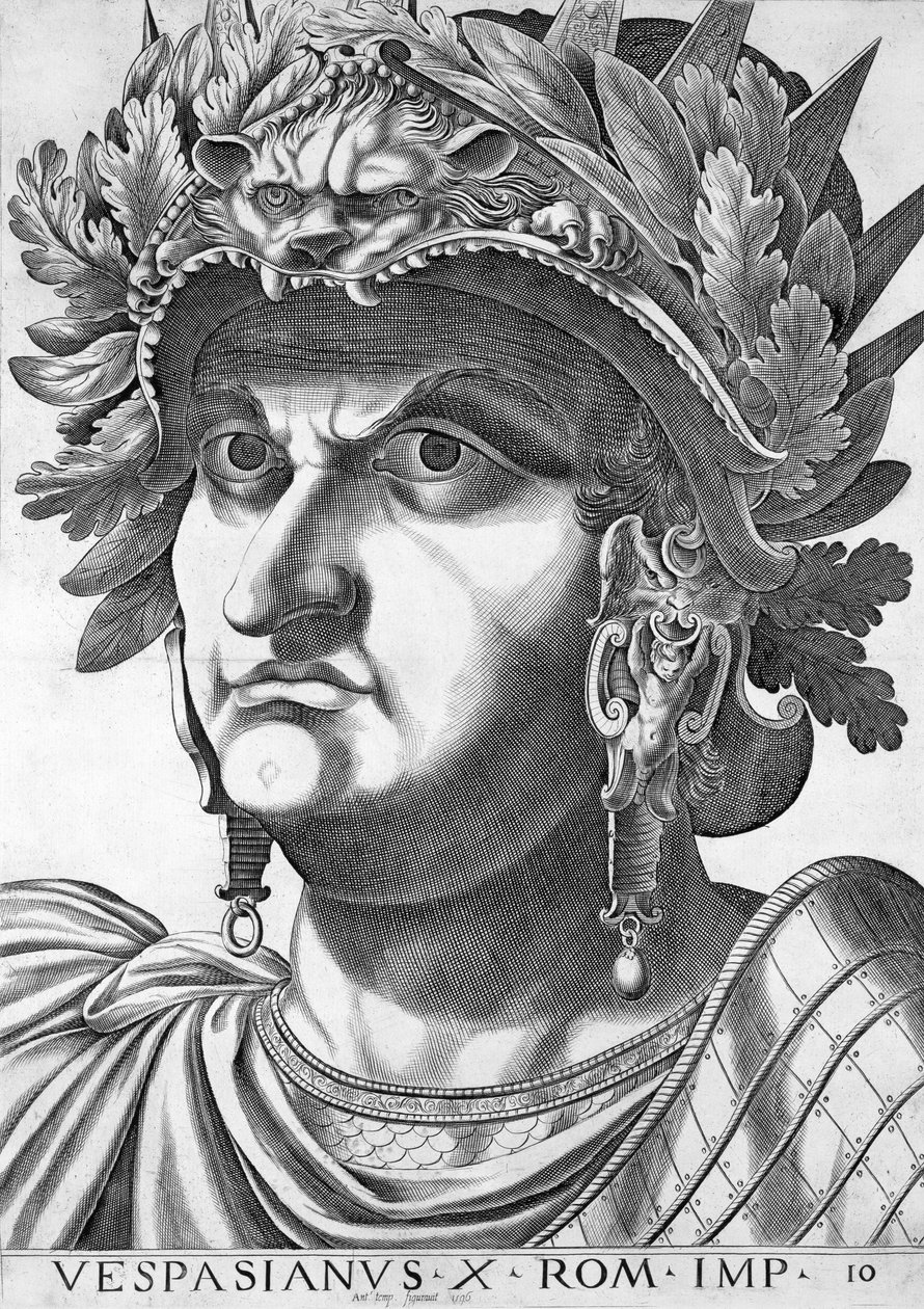 Vespasien (9-79 ap. J.-C.), 1596 - Italian School