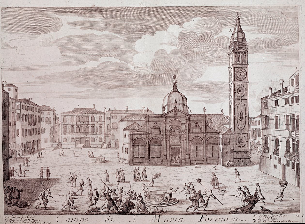 Vue de la place de l