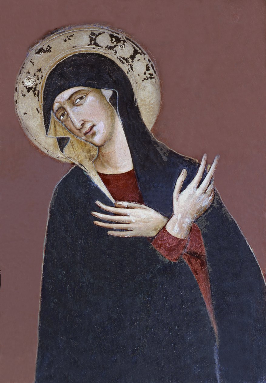 Vierge de la crucifixion,1834 (peinture) - Italian School
