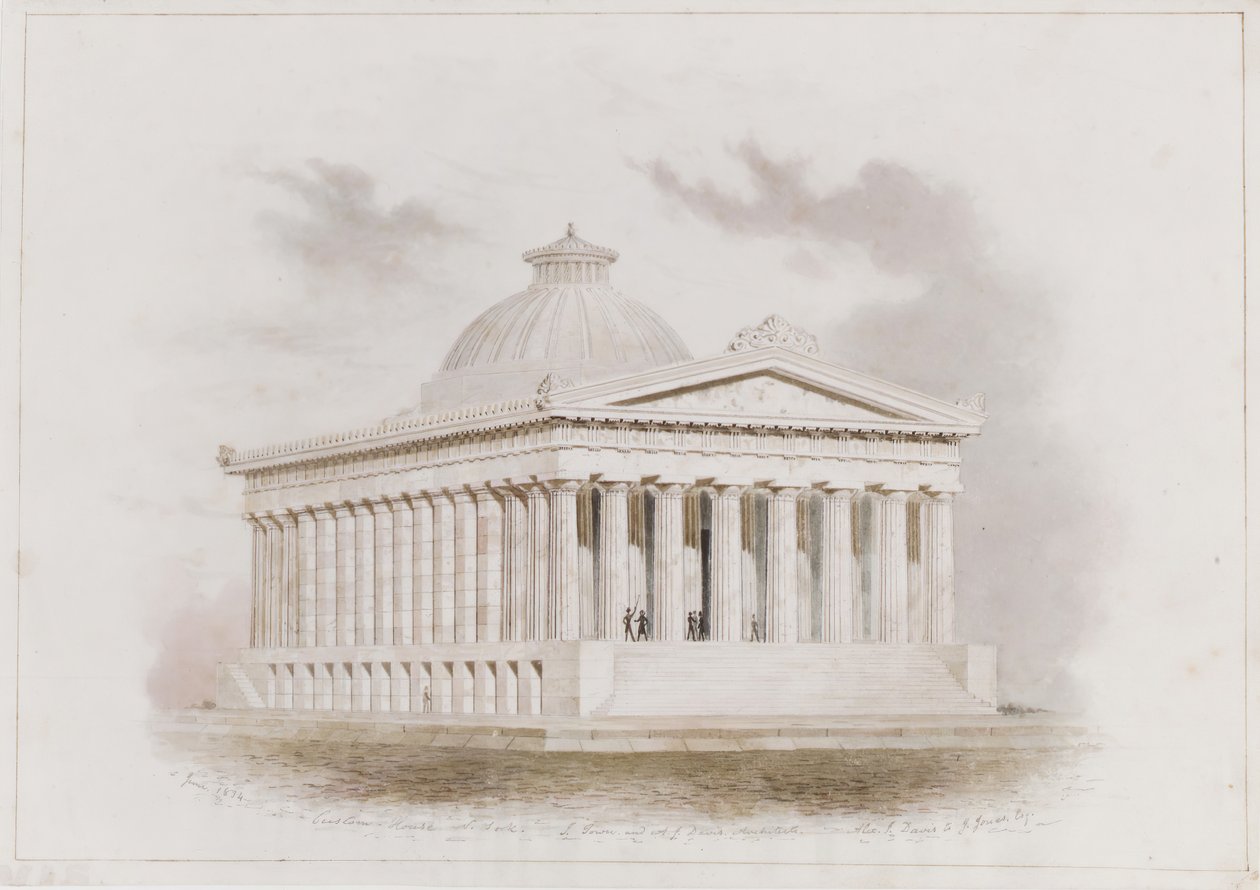 Maison des Douanes des États-Unis, New York - Ithiel Town