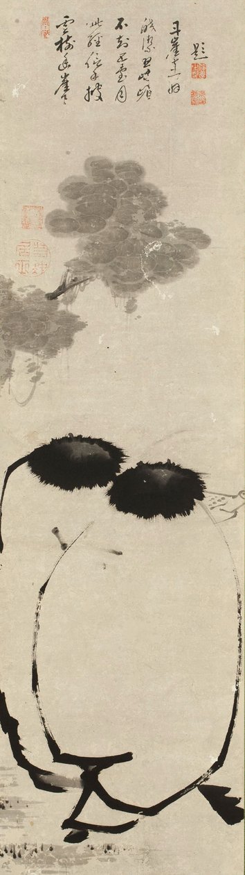 Hanshan et Shide, vers 1763 - Ito Jakuchu