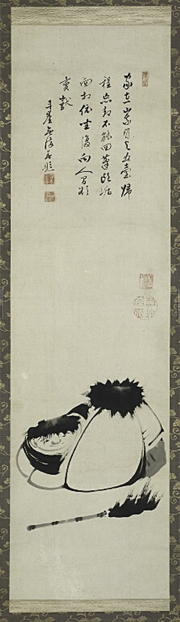 Kanzan et Jittoku. - Ito Jakuchu