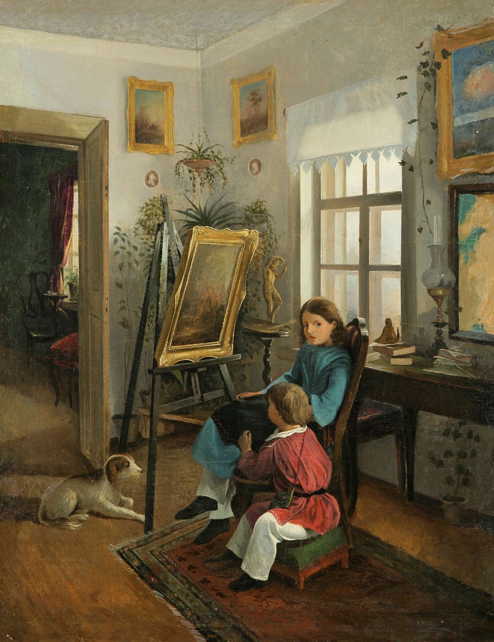 Dans les chambres du domaine de l