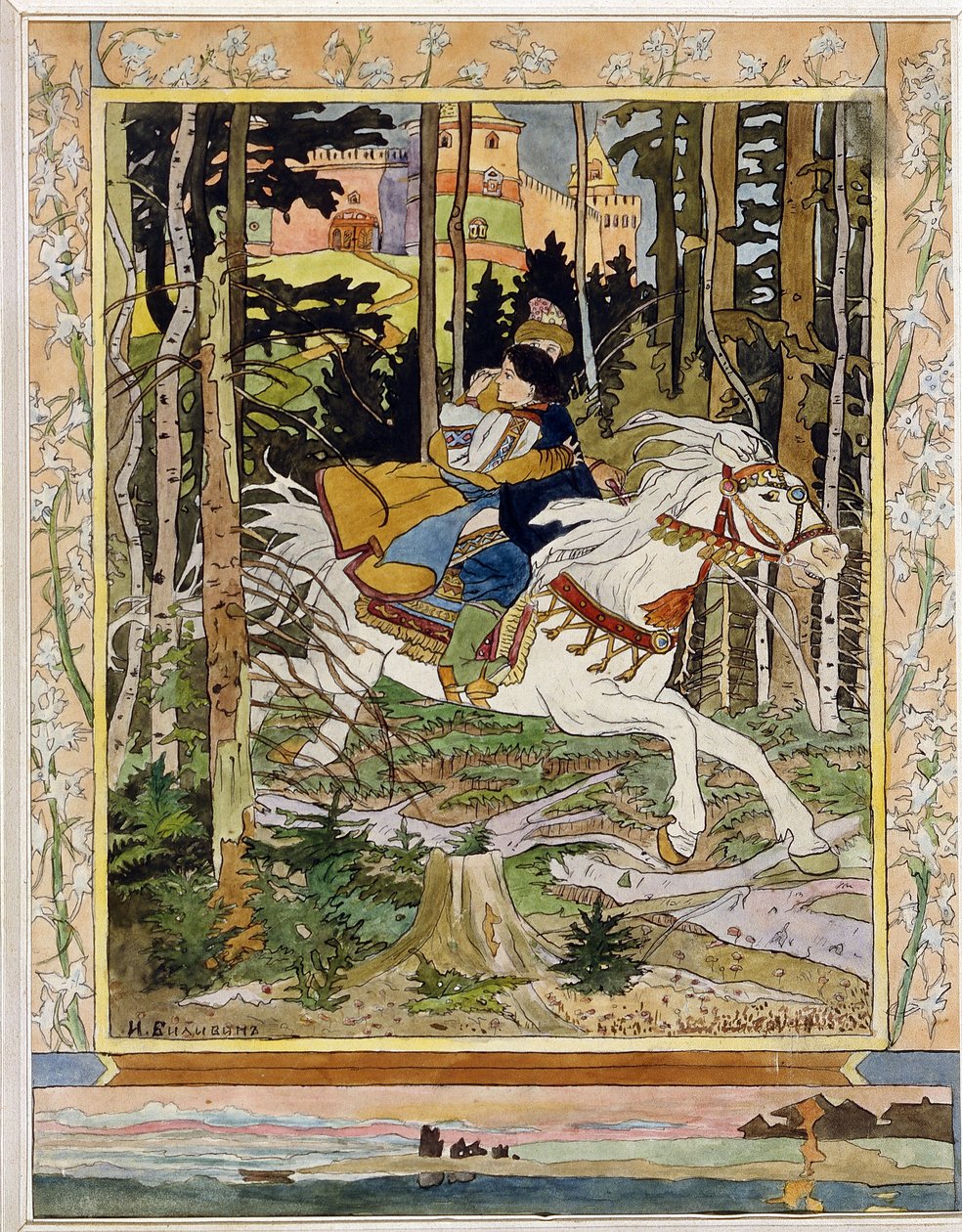 Le prince Ivan - Ivan Yakovlevich Bilibin