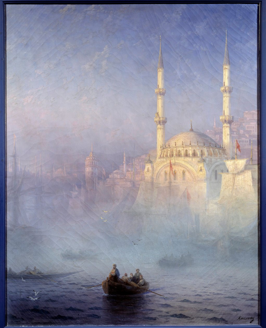 Constantinople, la mosquée de Tophane (Mosquée Nusretiye) - Ivan Konstantinovich Aivazovsky