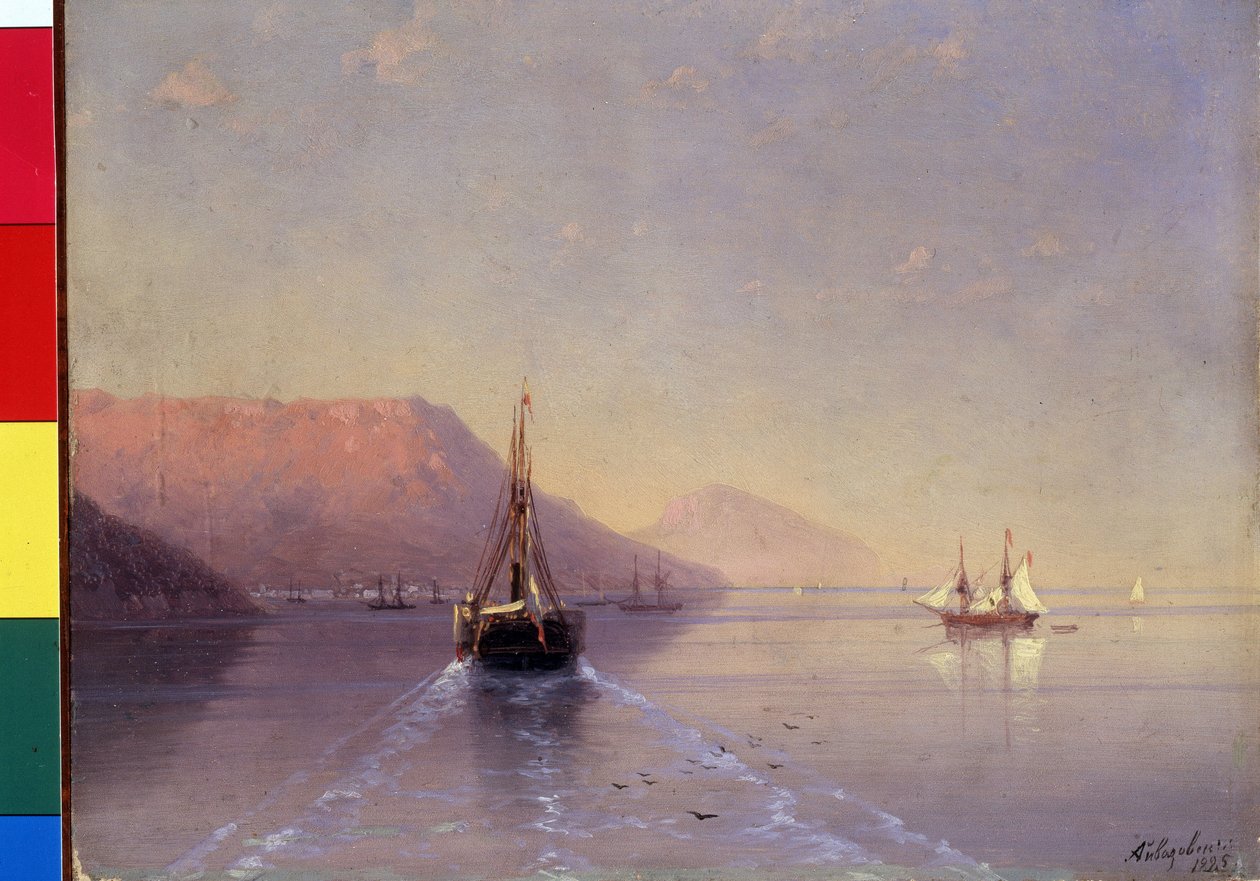 Quiétude - Ivan Konstantinovich Aivazovsky