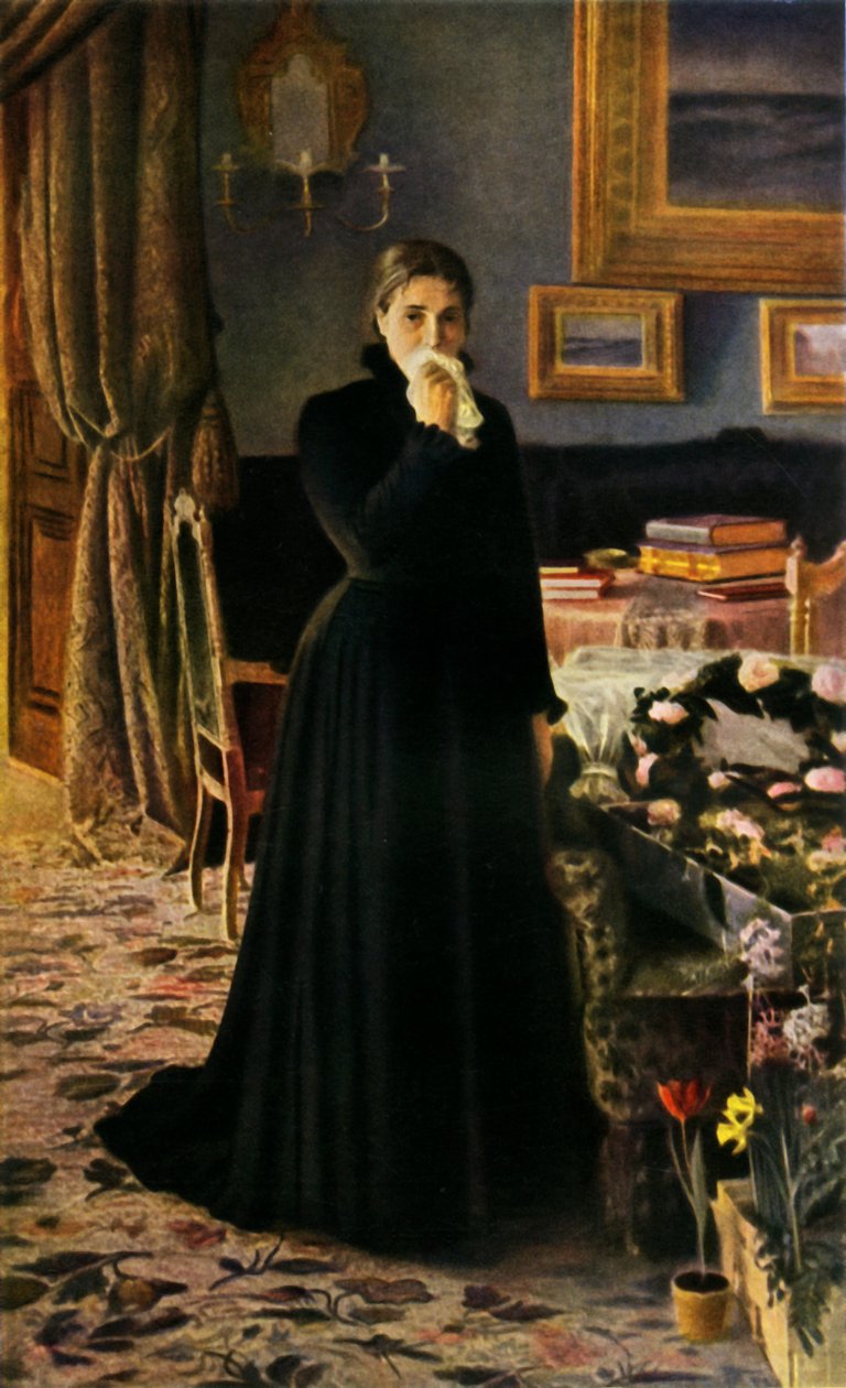 Douleur inconsolable - Ivan Kramskoy