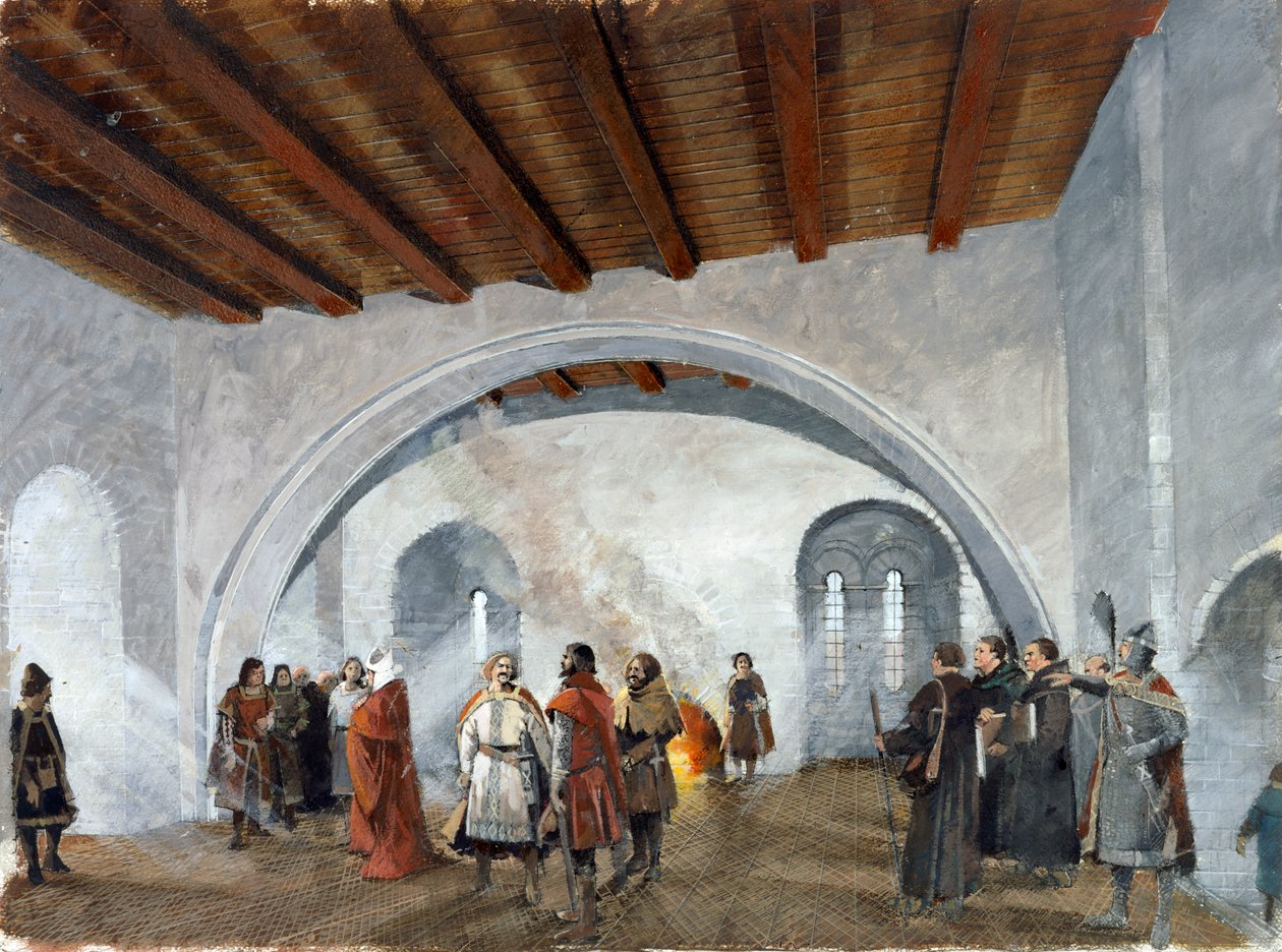 Le Donjon, Château de Scarborough, 14ème siècle - Ivan Lapper