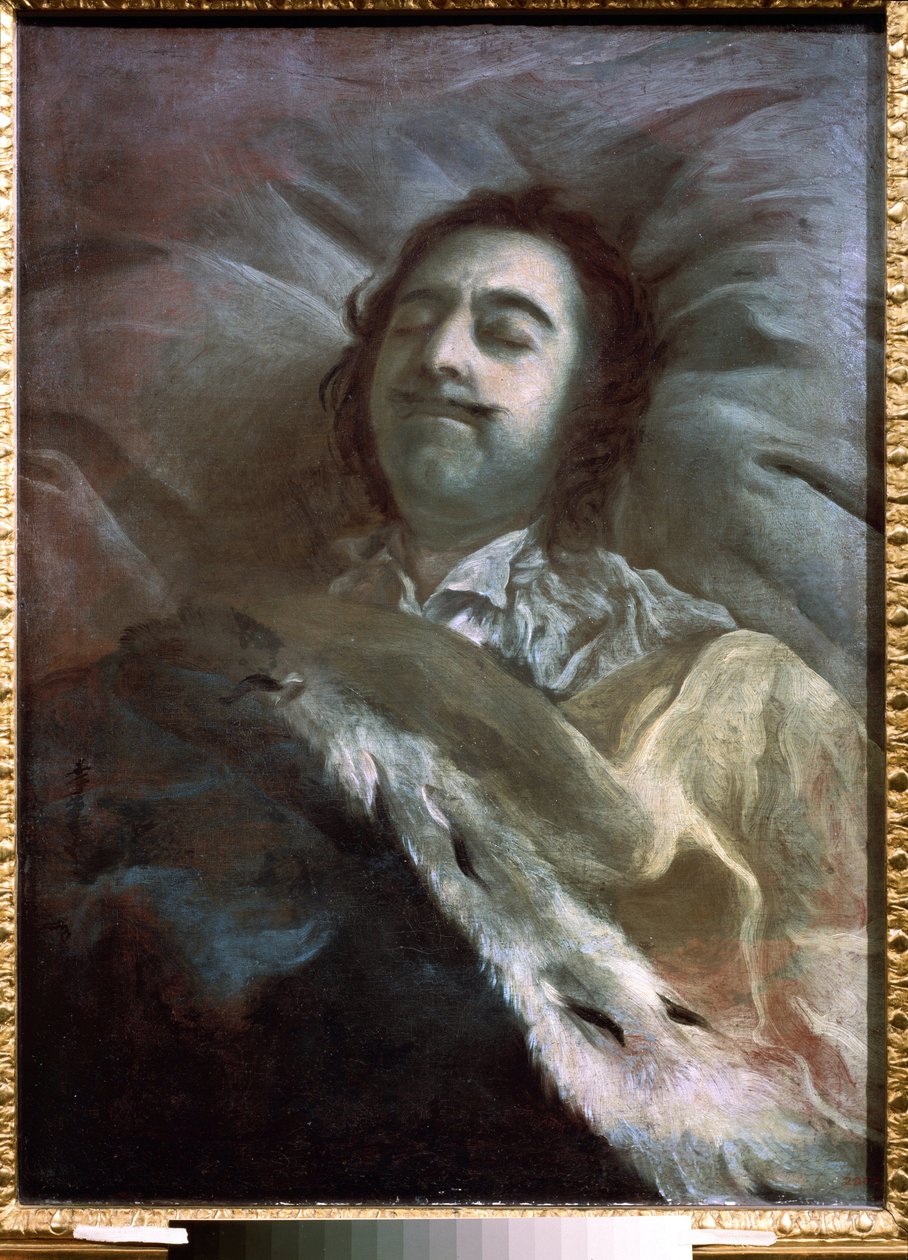 Pierre Ier le Grand sur son lit de mort - Ivan Nikitich Nikitin